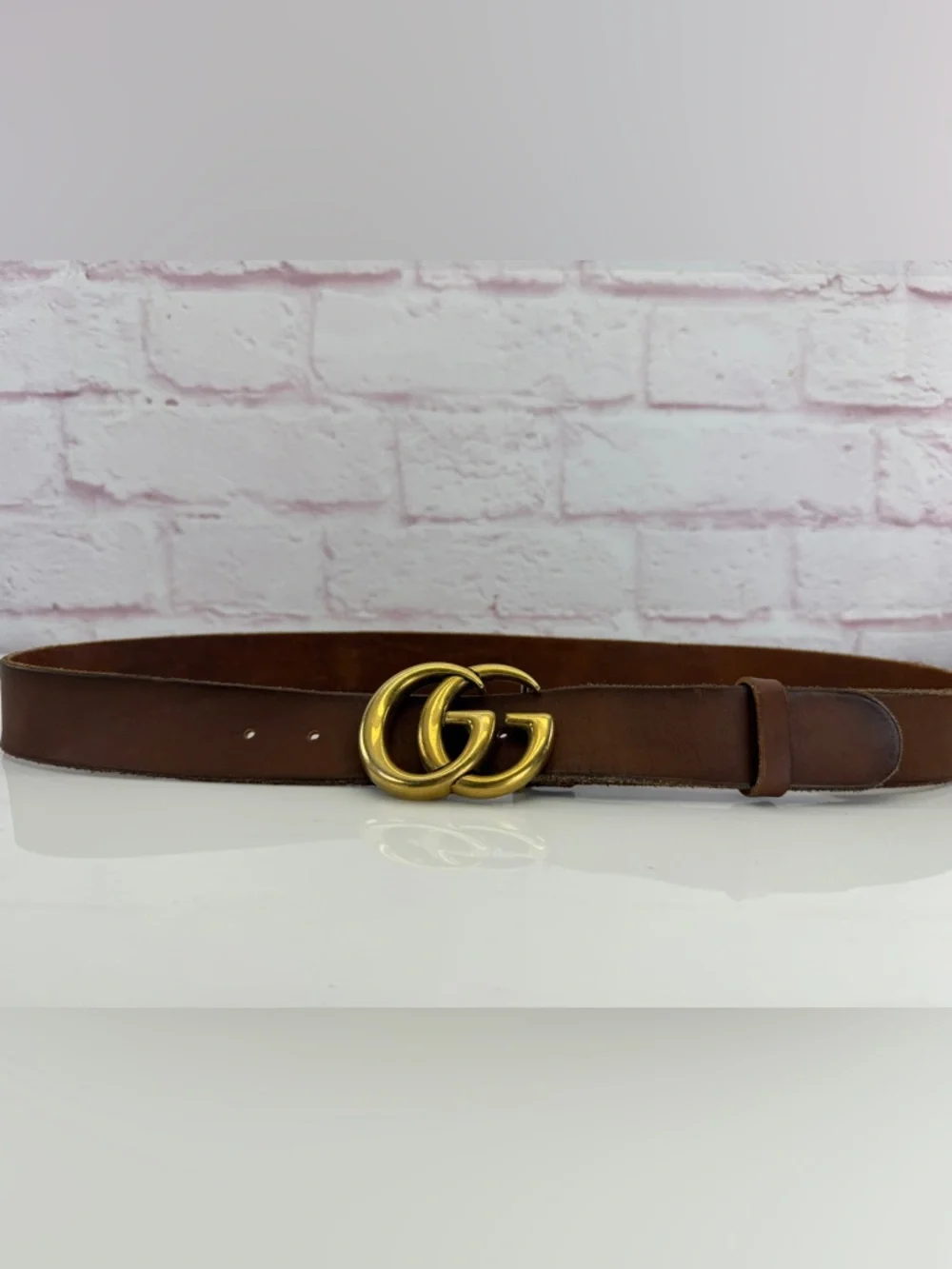 Gucci | Accessories | Gucci Raw Edge Unfinished Wide Marmont 